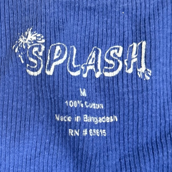 Splash Blue Tank Top - Picture 3 of 5